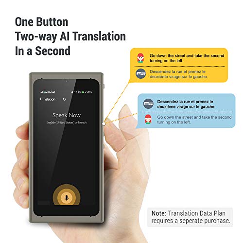 Langogo Instant Language Translator Device with Bluetooth & Photo  Translation