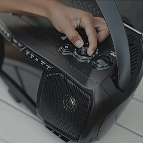 Aiwa 7 LCD Streaming, DVD, CD, FM Radio & Bluetooth Portable Boombox -  20617177
