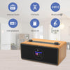 Ocean Digital WR-860 FM Wi-Fi Internet Radio with Stereo Speakers, Alarm Clock, Sleep Timer, Line Out, Aux in, Stress Relief