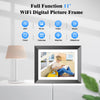 Large Digital Photo Frame 19-inch Photo Frame - Dual WiFi Picture Frame Wall Mountable, Light Sensor, 64GB Full Function, Easy Setup to Share Photos or Videos Instantly via App